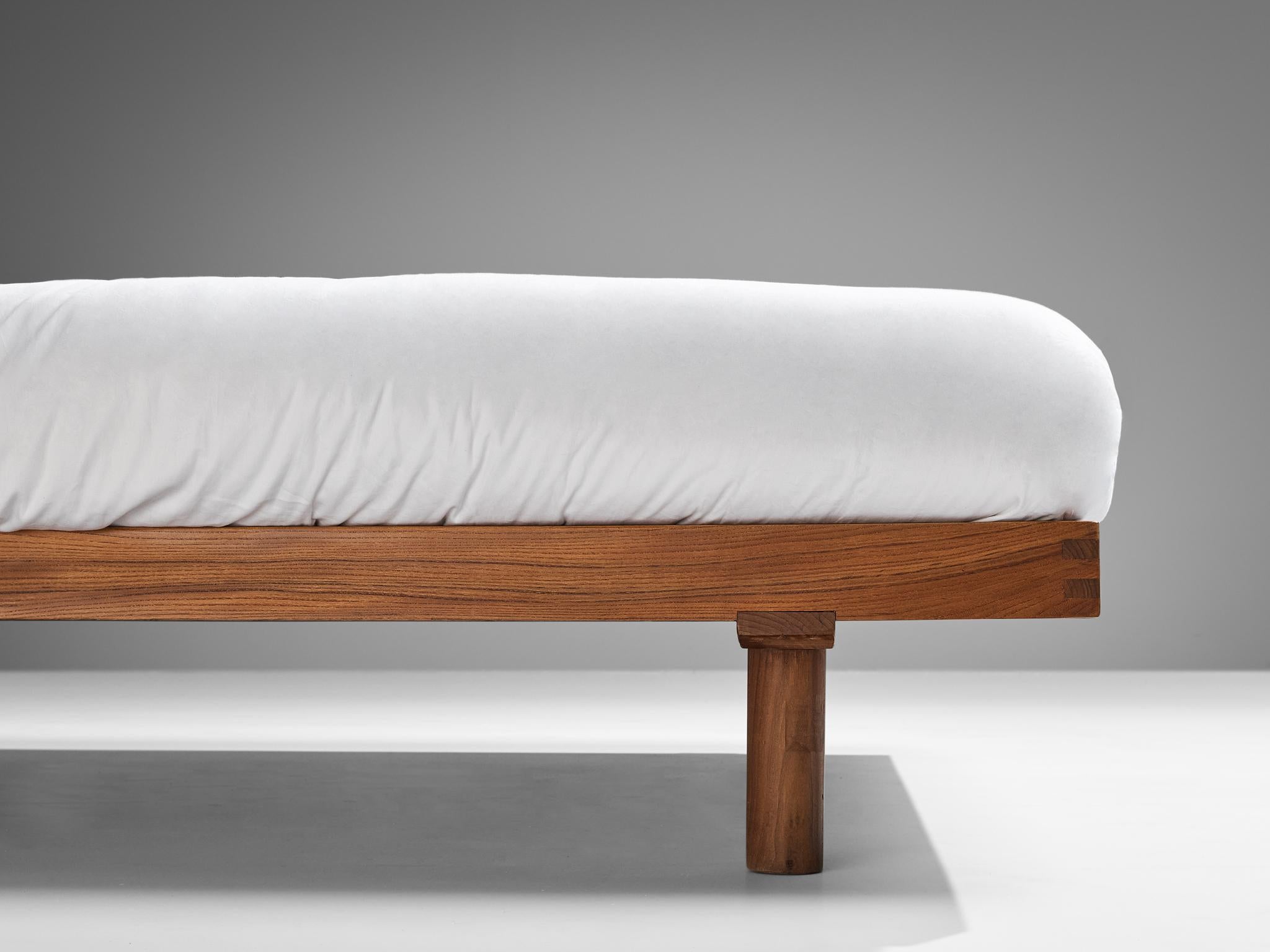 Early Pierre Chapo 'Godot' Queen Bed in Elm  For Sale 1