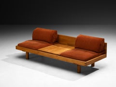 Early Pierre Chapo 'L09G' Sofa or Bench in Elm