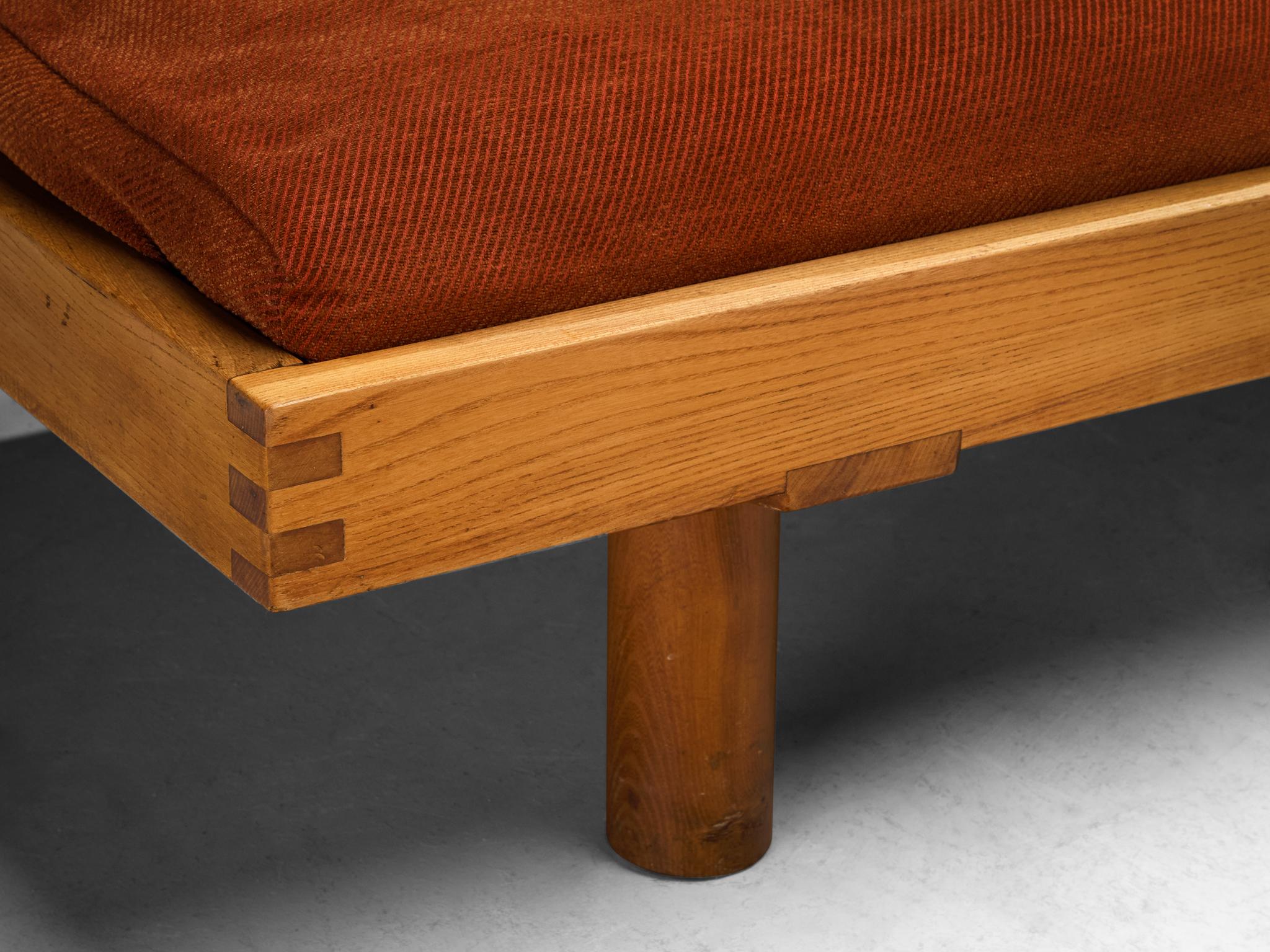 Early Pierre Chapo 'L09G' Sofa or Daybed Moderno de mediados de siglo en venta