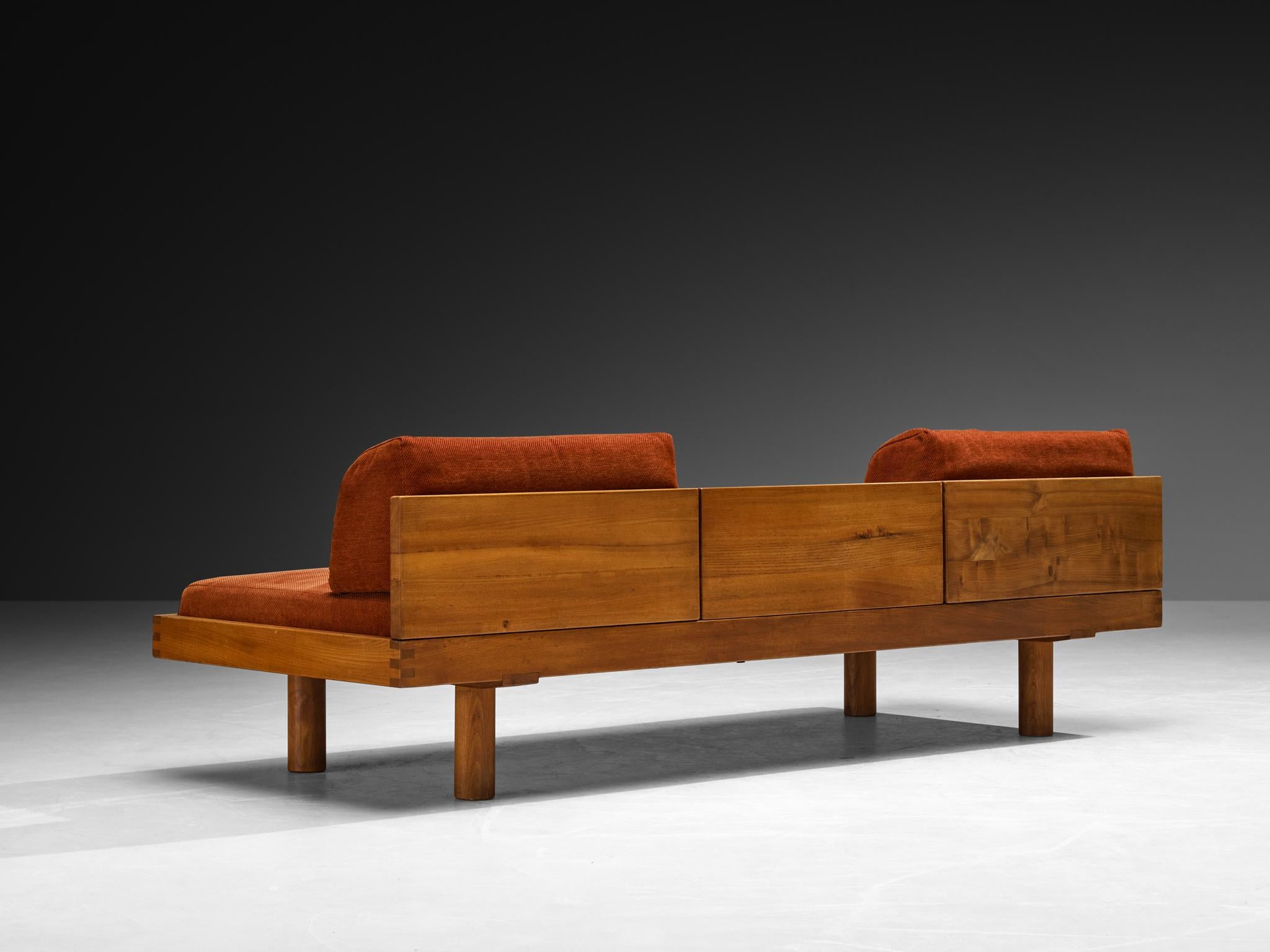 Early Pierre Chapo 'L09G' Sofa or Daybed Tela en venta