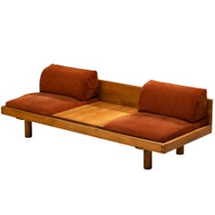 Early Pierre Chapo 'L09G' Sofa or Daybed