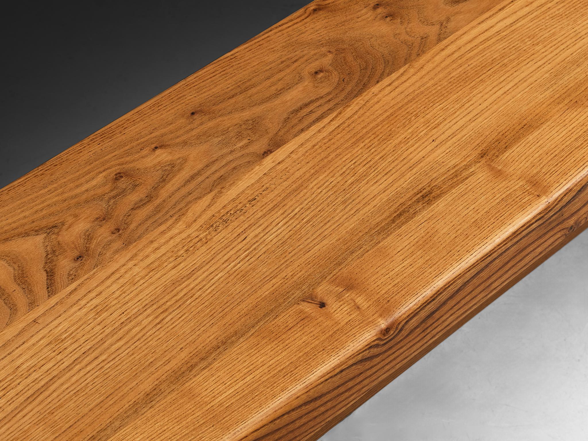 Early Pierre Chapo 'S14B' Bench in Solid Elm 1