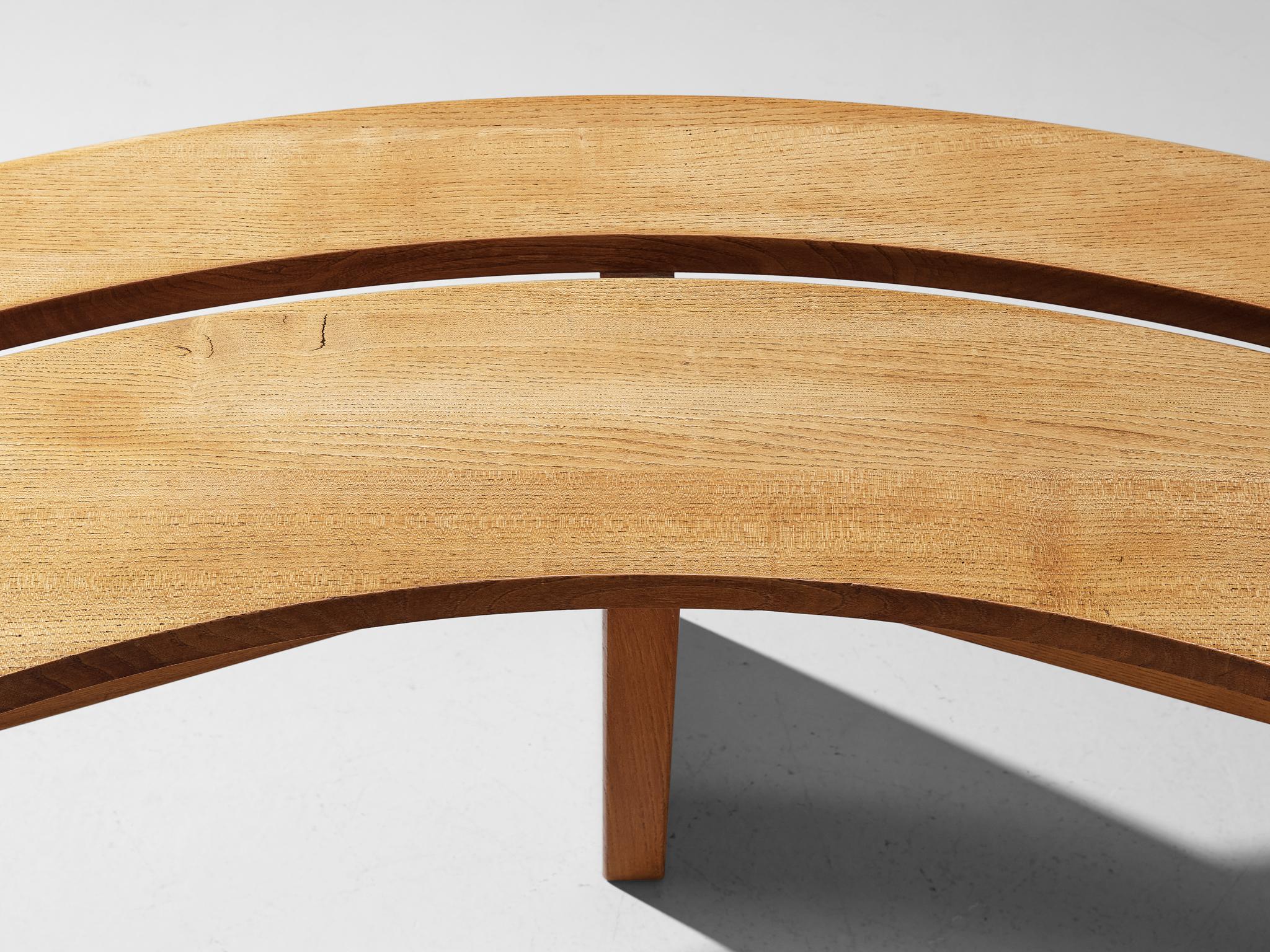 Early Pierre Chapo 'S38A’ Bench in Solid Elm  For Sale 1