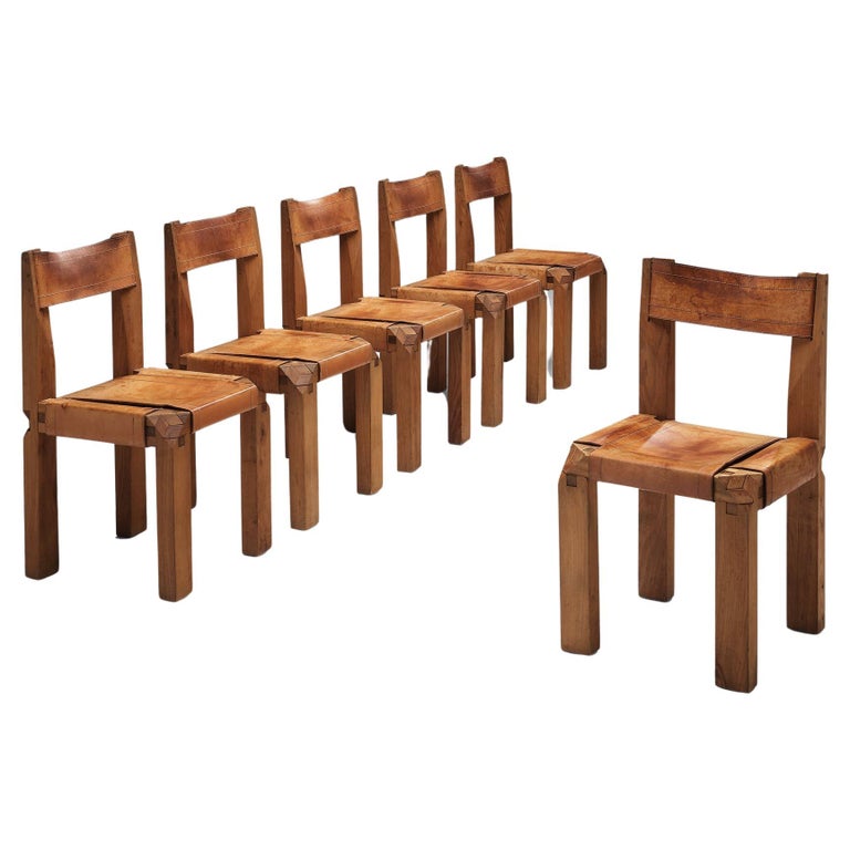 Pierre Chapo S11 chairs, ca. 1966, offered by MORENTZ