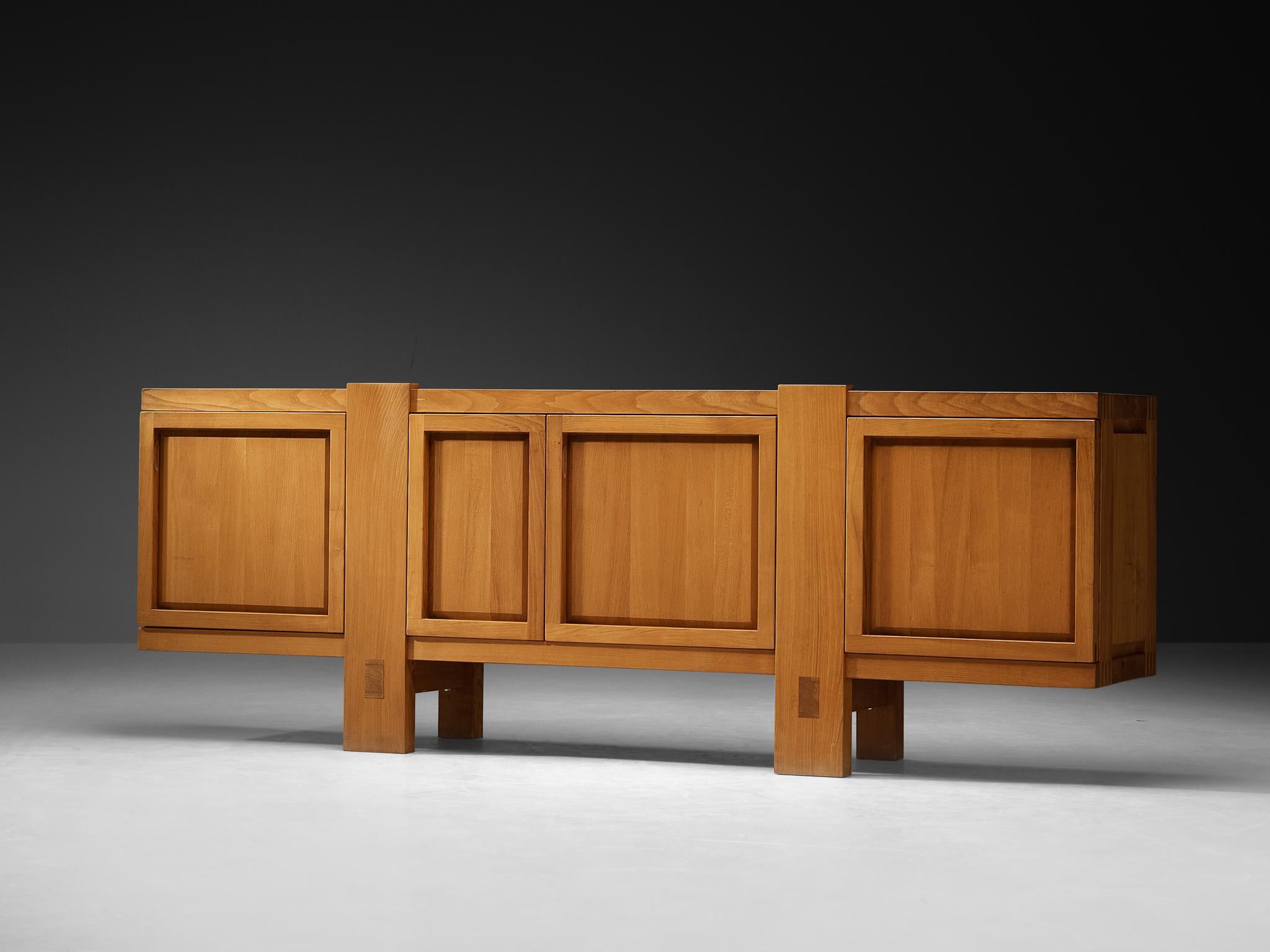 Early Pierre Chapo Sideboard 'R16' in Solid Elm en vente 1
