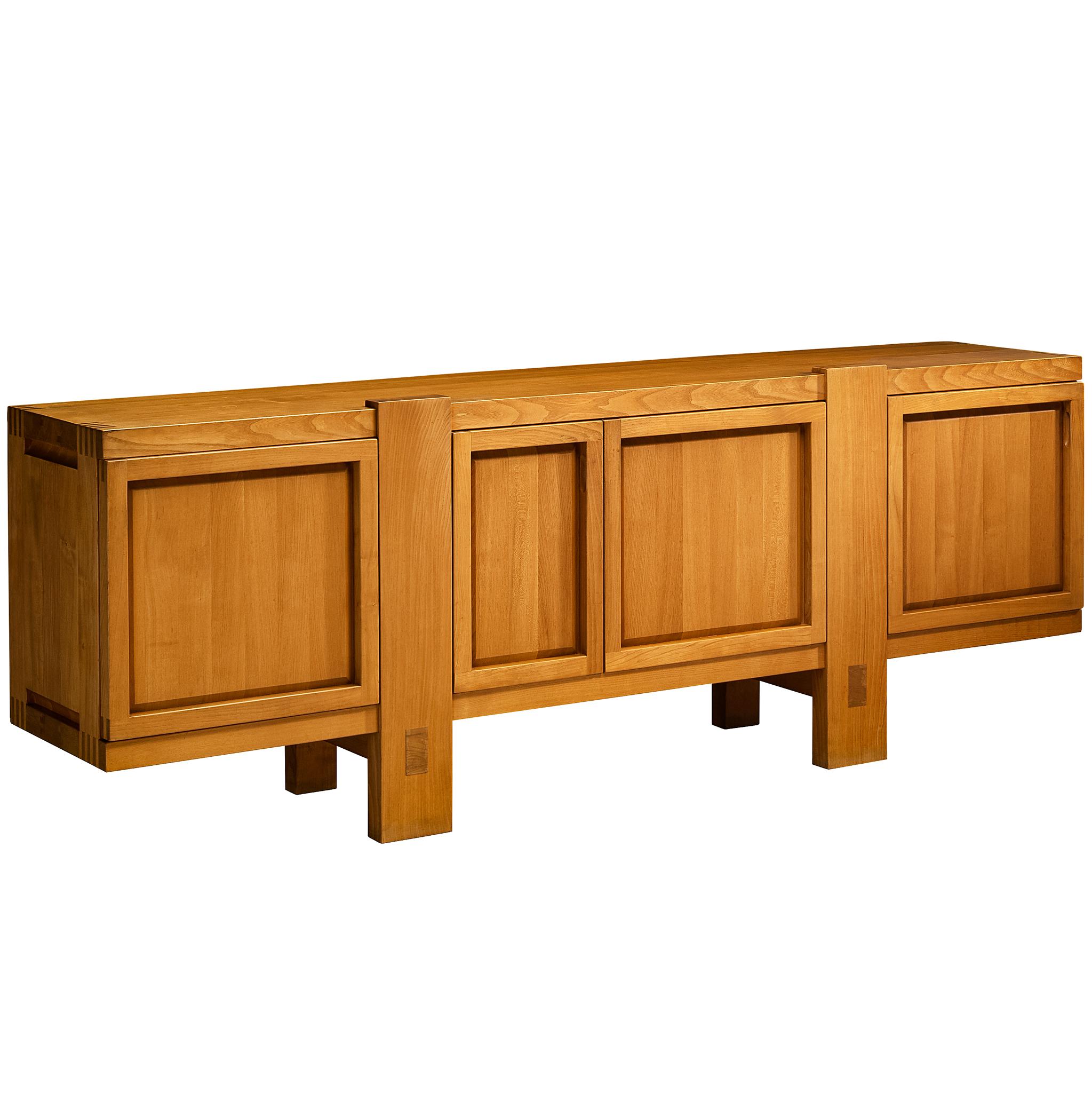 Early Pierre Chapo Sideboard 
R16
 in Solid Elm