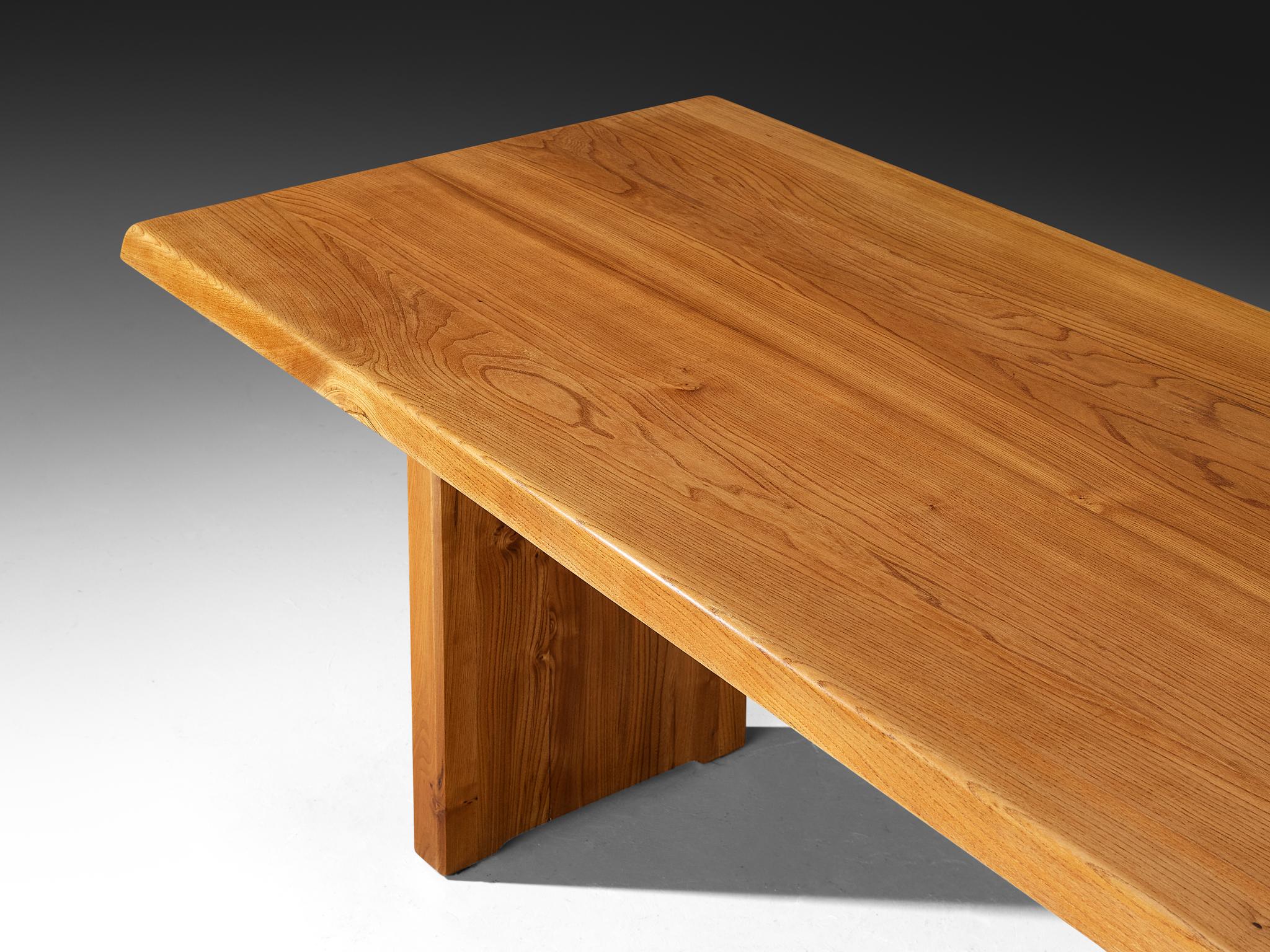 Milieu du XXe siècle Table ancienne Pierre Chapo 'T14C en vente