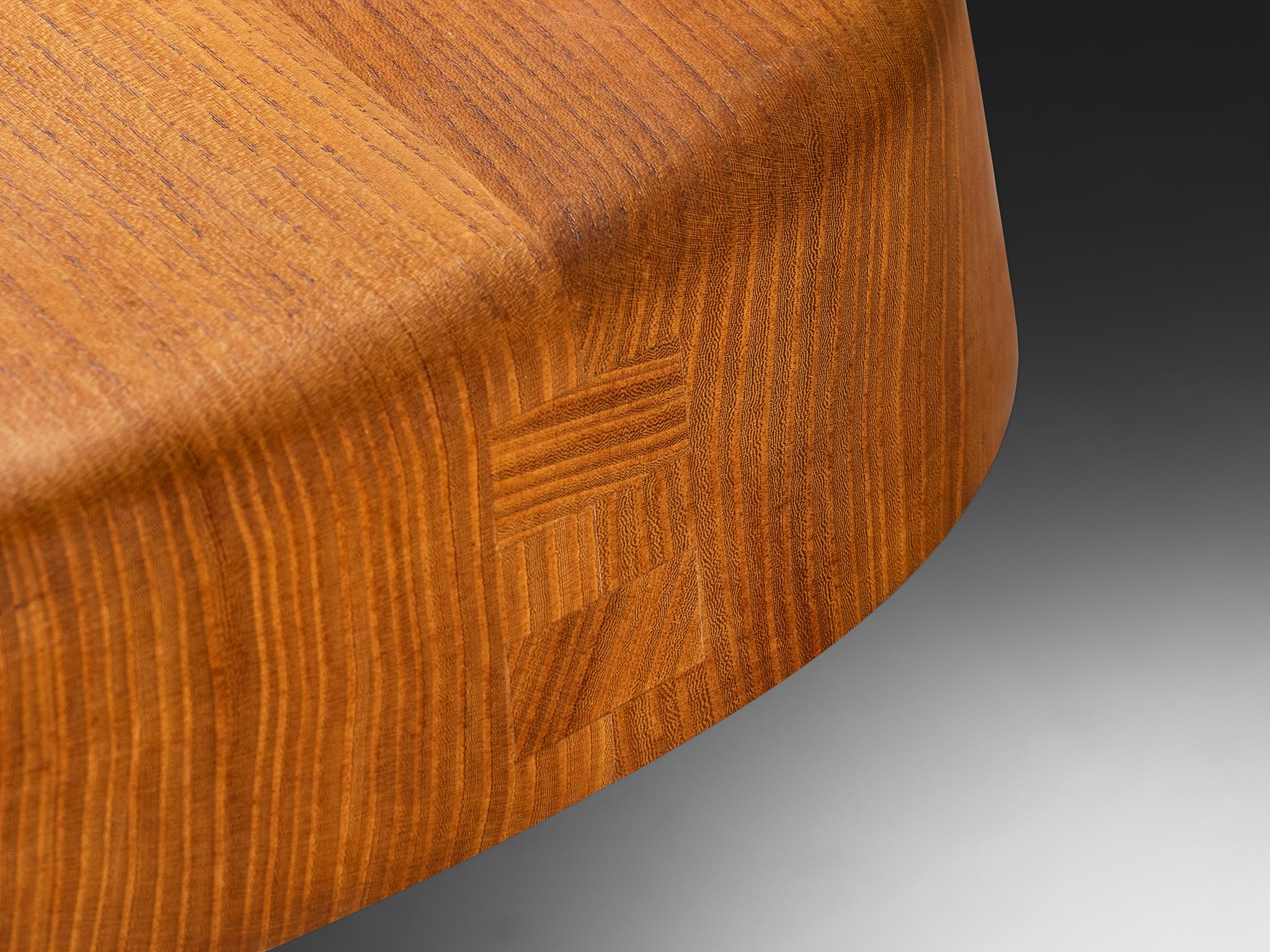 Mesa de comedor antigua Pierre Chapo 'T20A' de olmo macizo en venta 1