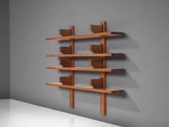 Frühe Pierre Chapo Version 'B17' Bibliothèque aus massivem Ulmenholz