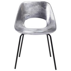 Early Pierre Guariche Aluminium Tulip Chair For Steiner, France, 1950