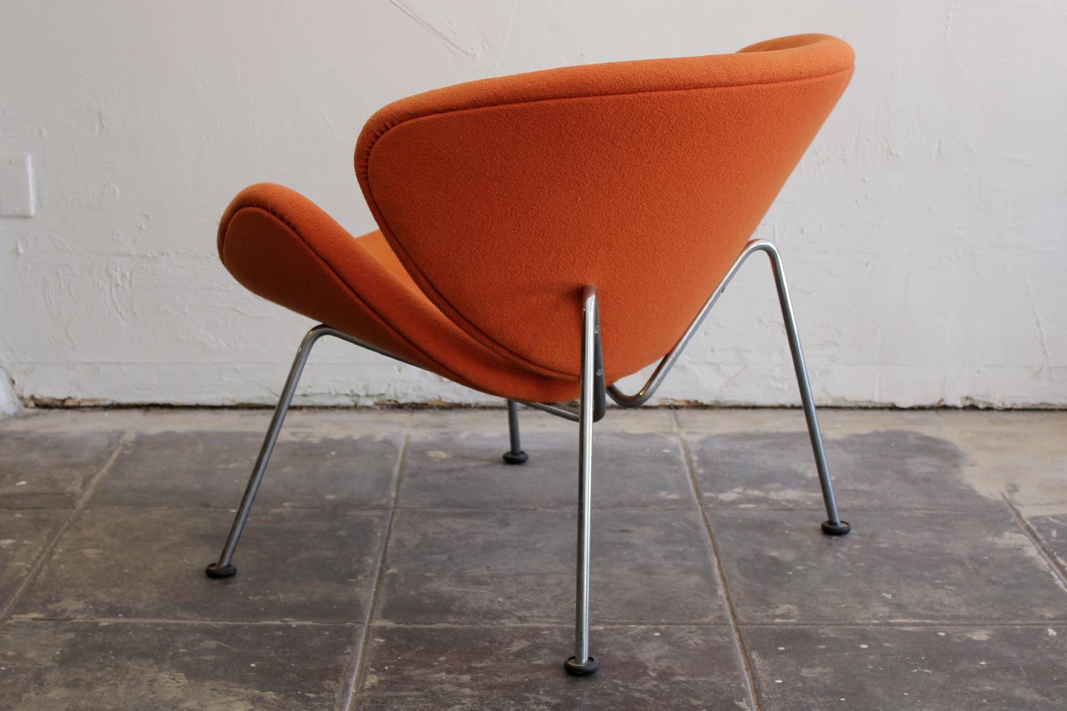 Early Pierre Paulin First Edition "Orange Slice" Chair for Artifort at  1stDibs