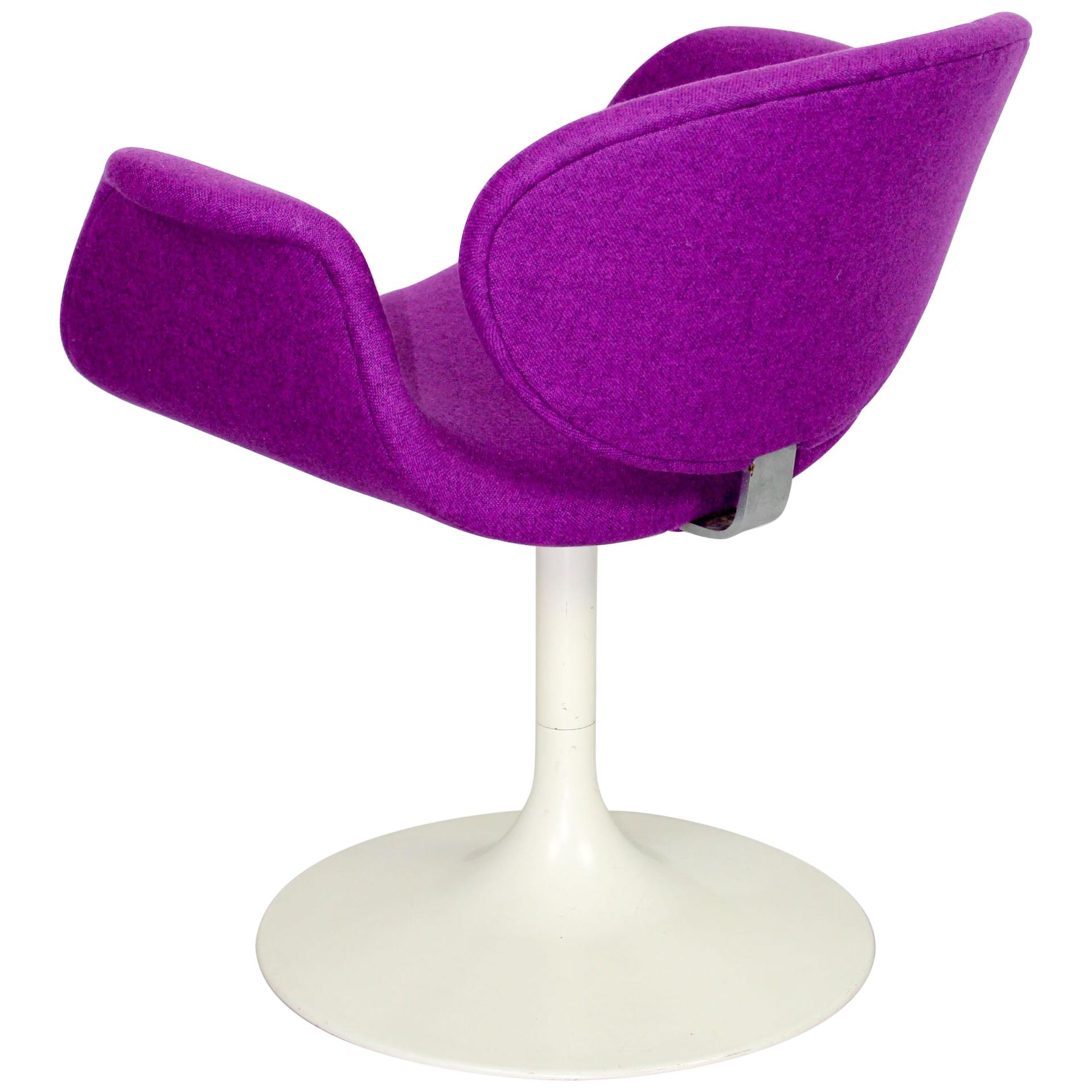 Early Pierre Paulin Little Tulip Chair for Artifort in Kvadrat Divina