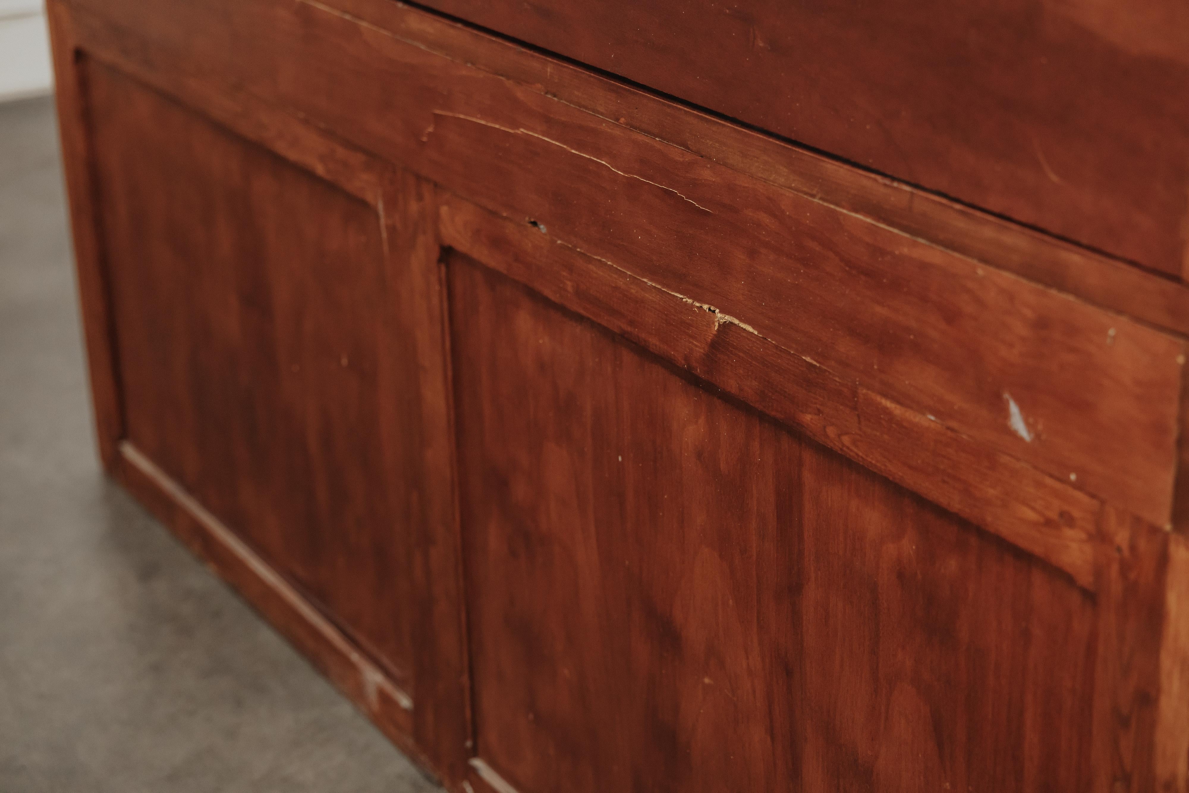 Early Pine Boucherie Table From France, Circa 1920 For Sale 4
