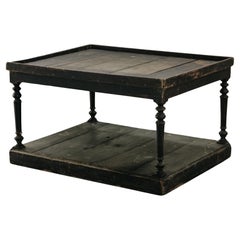 Early Pine Display Table From France, Circa 1850