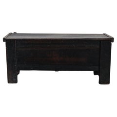 Early Pine Trunk Console Table From Italy, Circa 1750