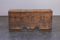 Early Pine Trunk From The Alps, Circa 1800