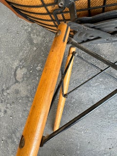 Early Pkw-1 Pivoting K-Wire Dowel Wood Base Side Chair, Eames Herman Miller