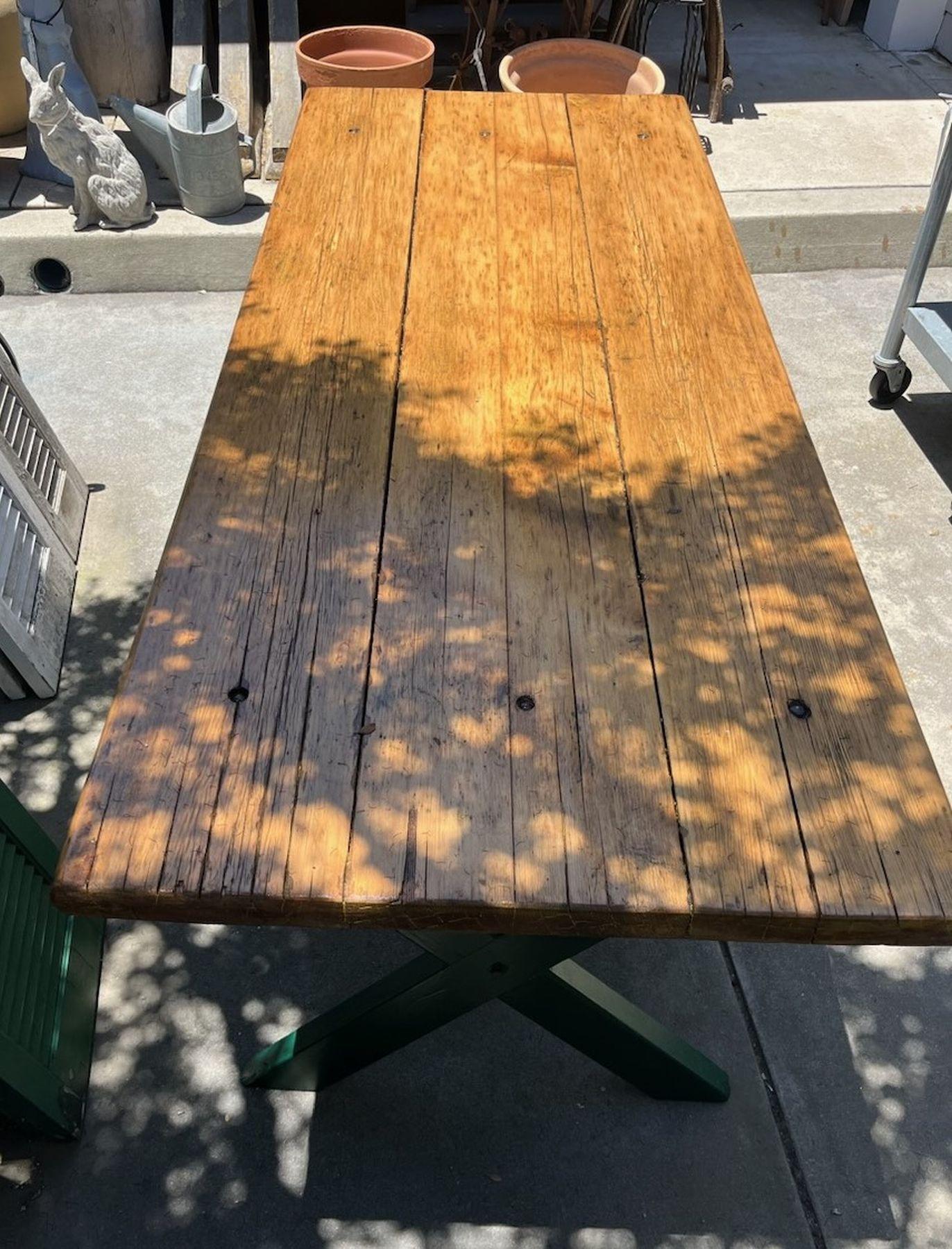 Adirondack Table de pique-nique en planches en vente