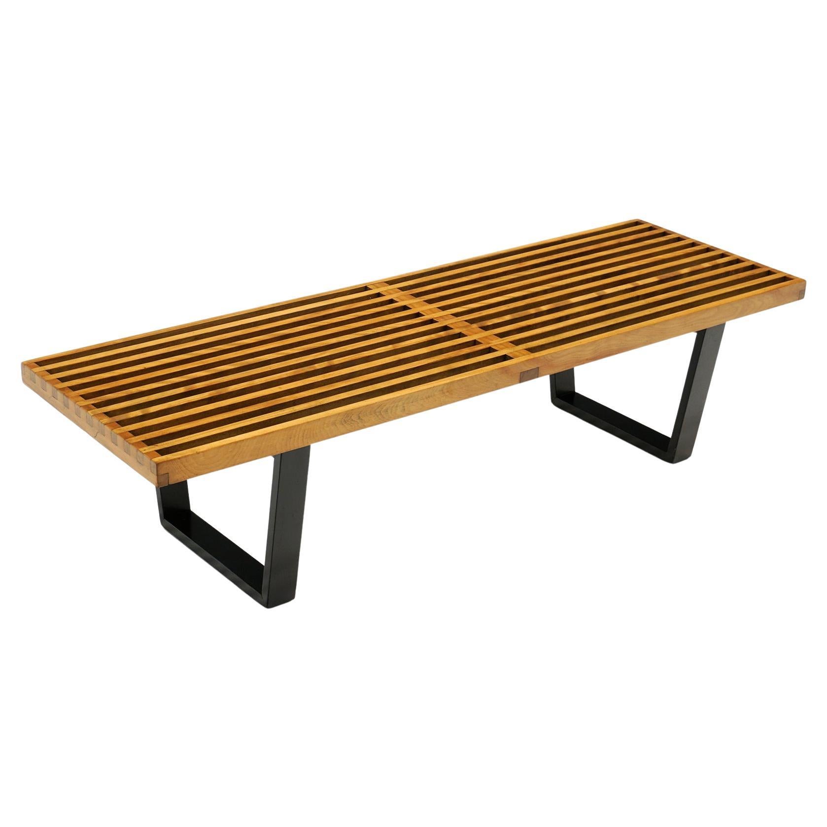 Early Platform Bench by George Nelson for Herman Miller, Not a Reissue