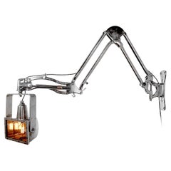 Early Polished Aluminum Articulating X-Ray Arm Lamp #2