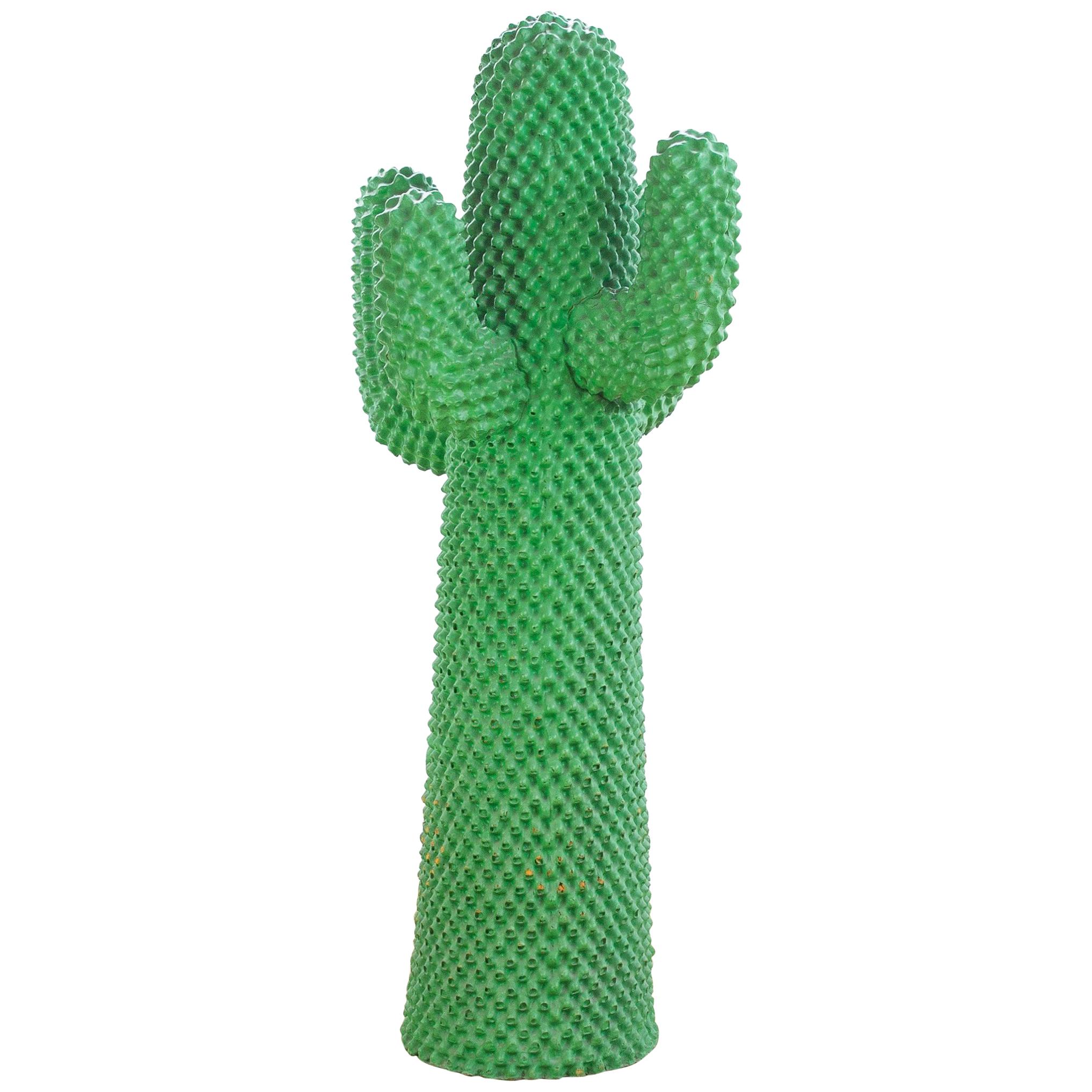 Early Post 70 Cactus Coat Hanger Edited by Gufram, Designed by Drocco and Mello