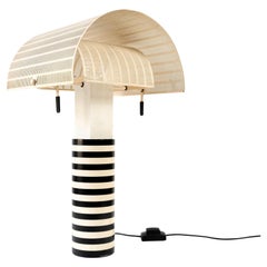 Early Postmodern "Shogun" Table Lamp by Mario Botta for Artemide, Italy 1986