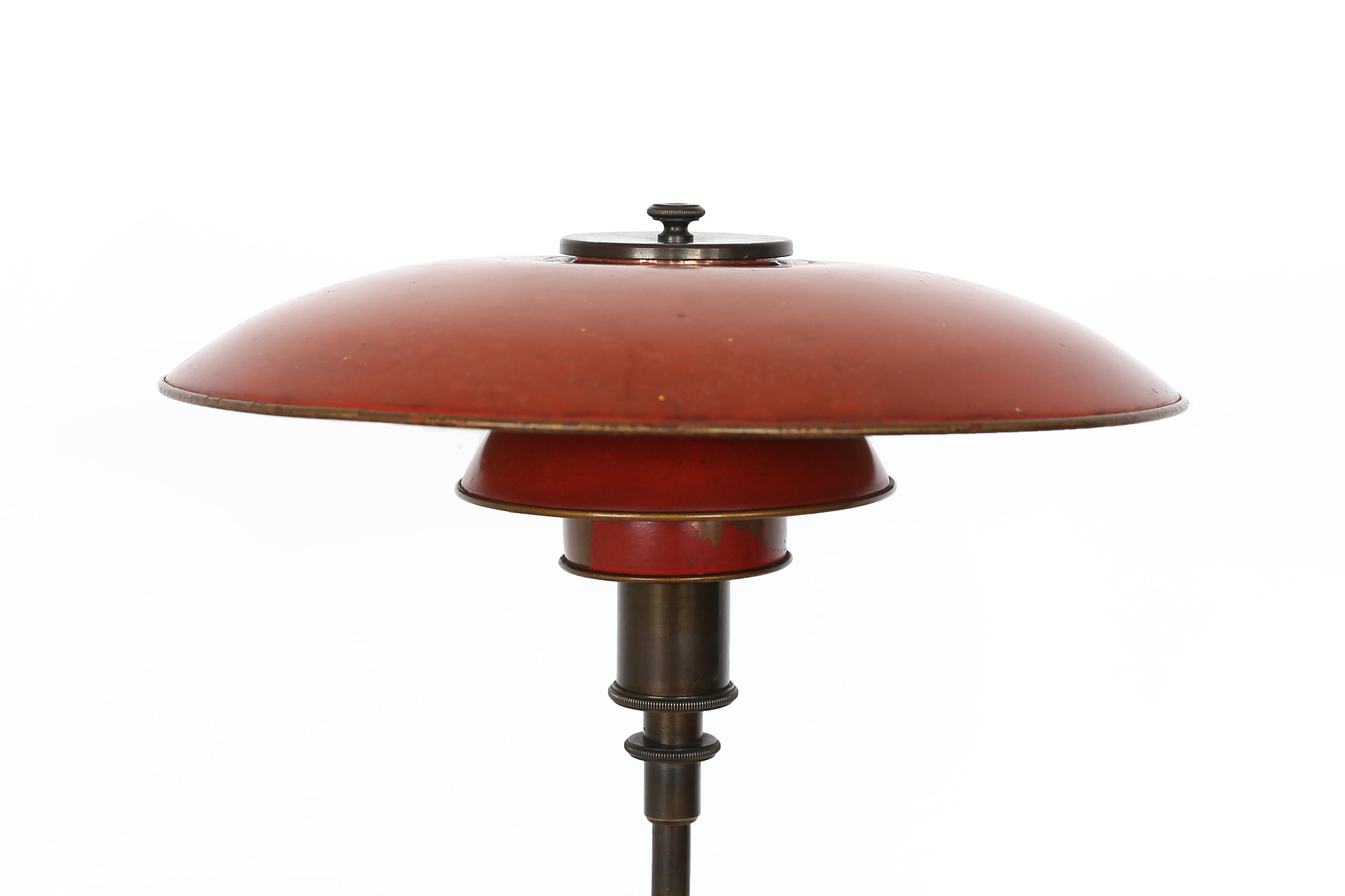 Früher Poul Henningsen Pat. Appl.  PH 3/2 Tischlampe, 1927 (Skandinavische Moderne) im Angebot