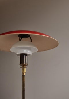 Early Poul Henningsen Table Lamp 5/3 Pat. Appl. Louis Poulsen, Copenhagen, 1920s