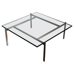 Early Poul Kjærholm "PK 61" Coffee Table for E. Kold Christensen, 1950s