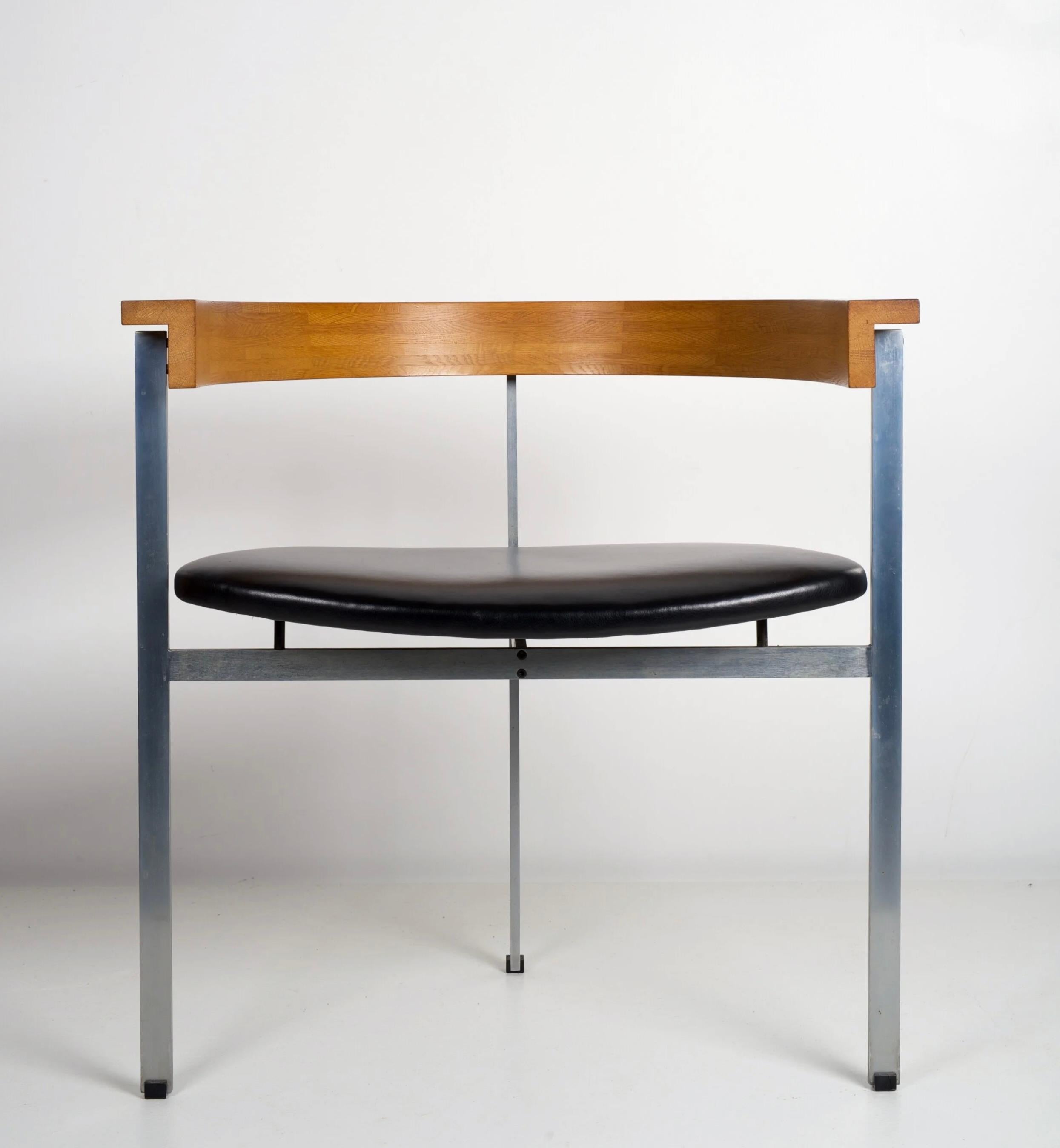 Sillón temprano Poul Kjaerholm PK11 para E Kold Christiansen Dinamarca Años 50 Escandinavo moderno en venta