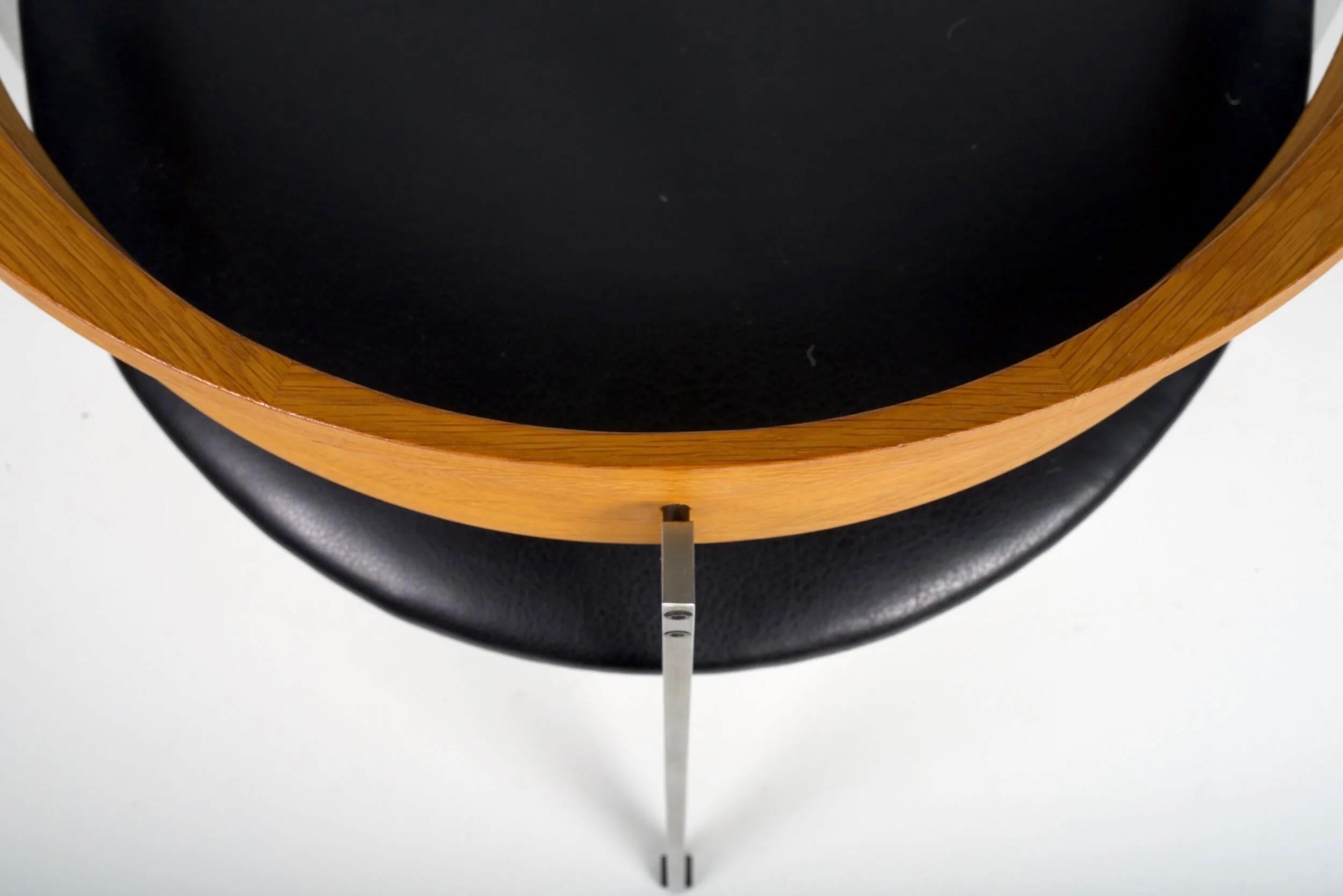 Sillón temprano Poul Kjaerholm PK11 para E Kold Christiansen Dinamarca Años 50 mediados del siglo XX en venta