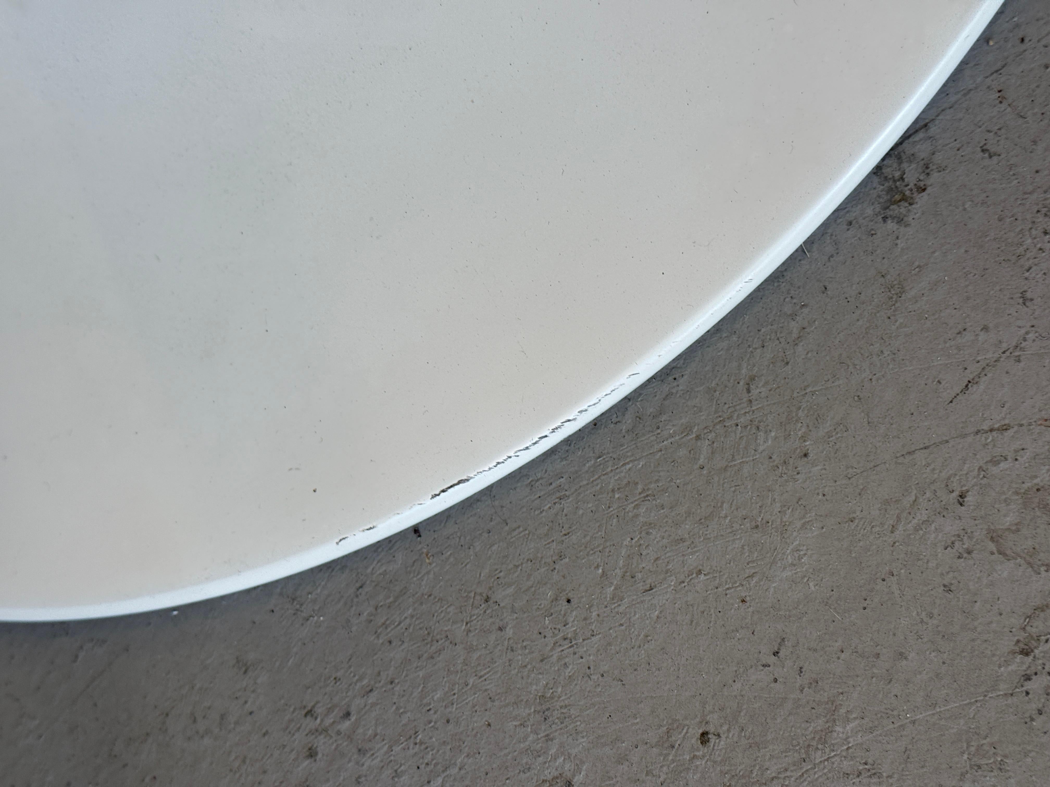 Haut Saarinen Tulip avec plateau en marbre Knoll, première production 42 pouces en vente 6