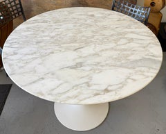 Early Production 42 inch Knoll Saarinen Tulip Top with Marble Top