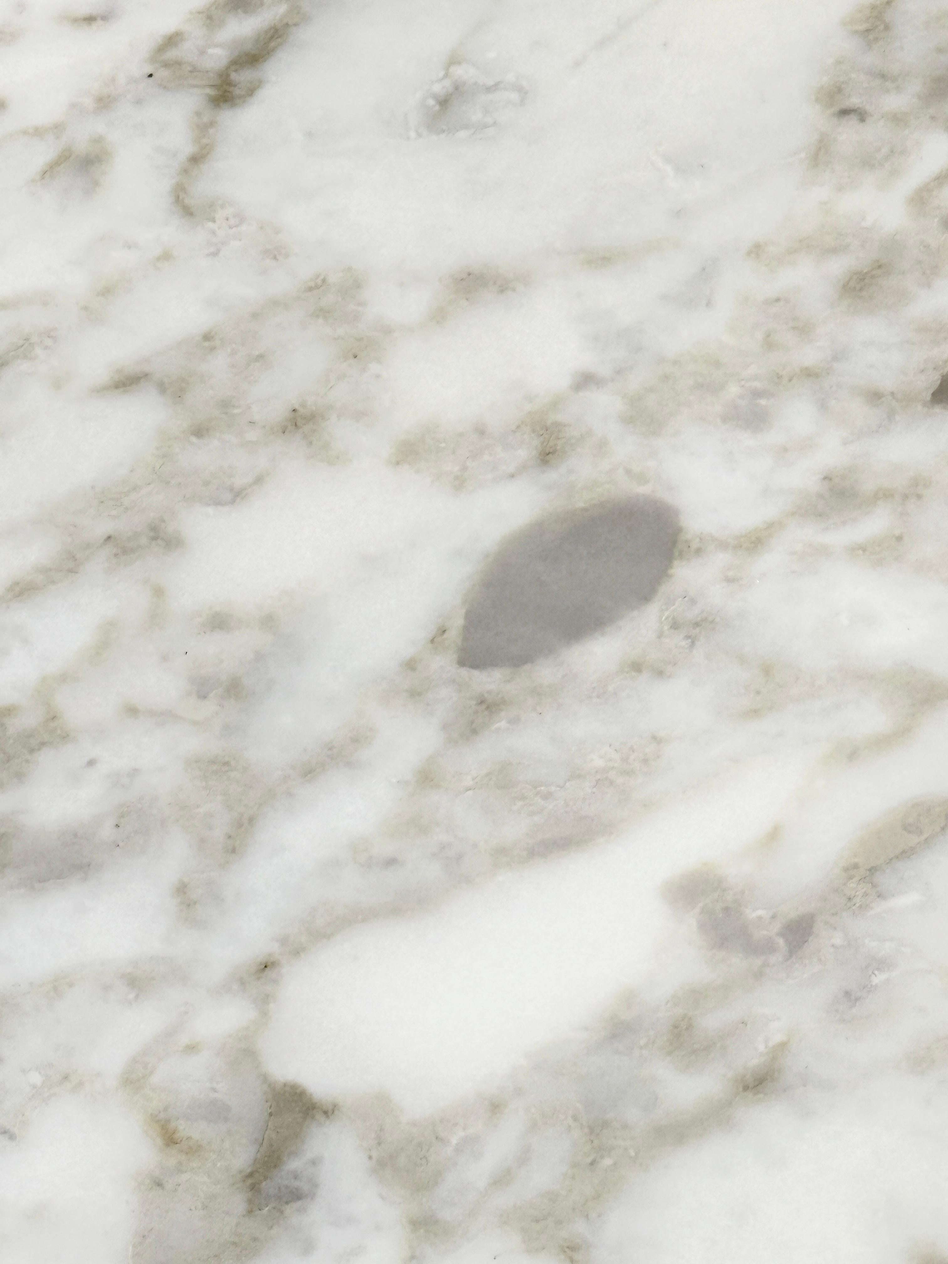 Haut Saarinen Tulip avec plateau en marbre Knoll, première production 42 pouces 1