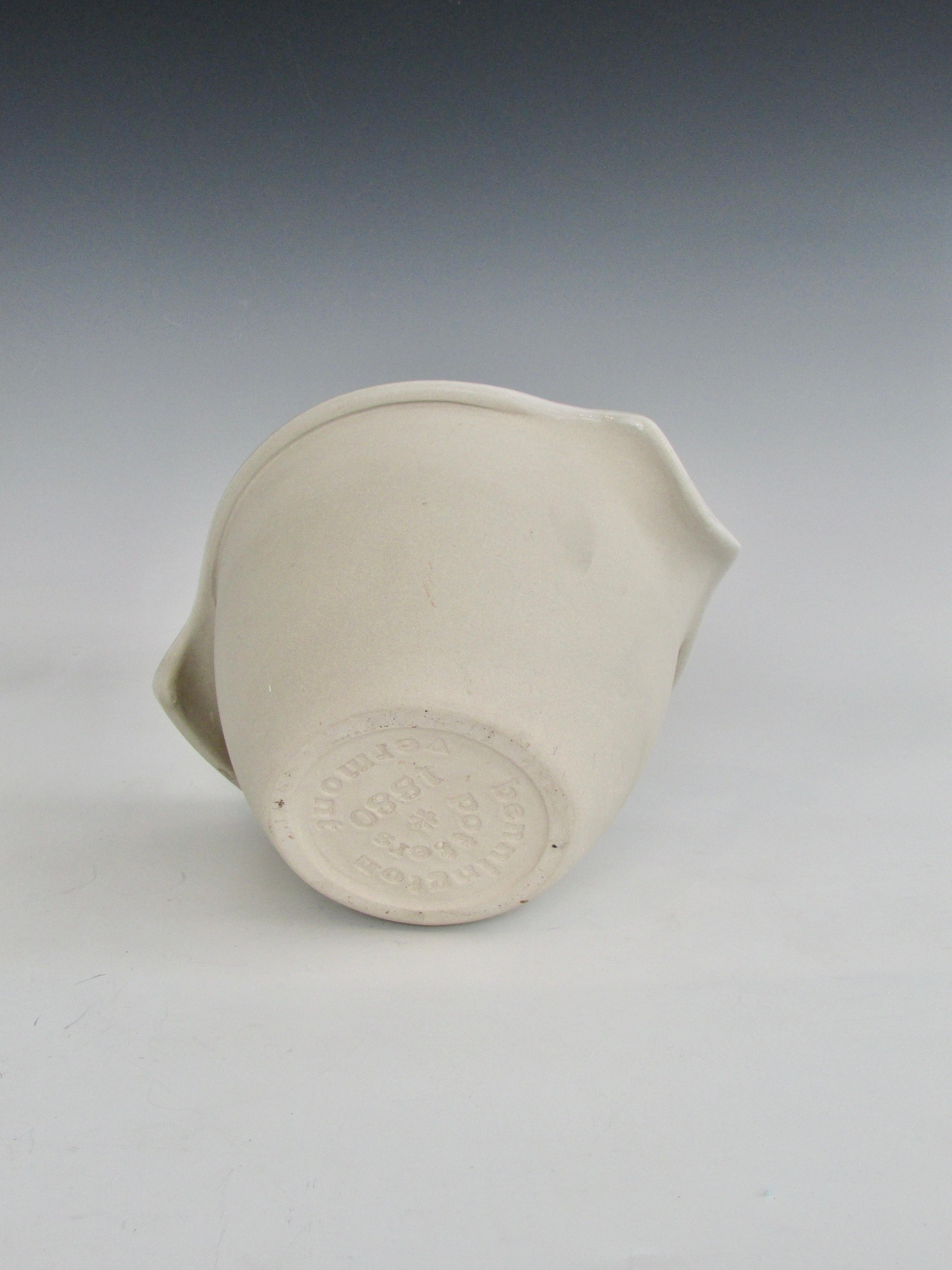 Batterschale aus Bennington Pottery, frühe Produktion (Moderne der Mitte des Jahrhunderts) im Angebot