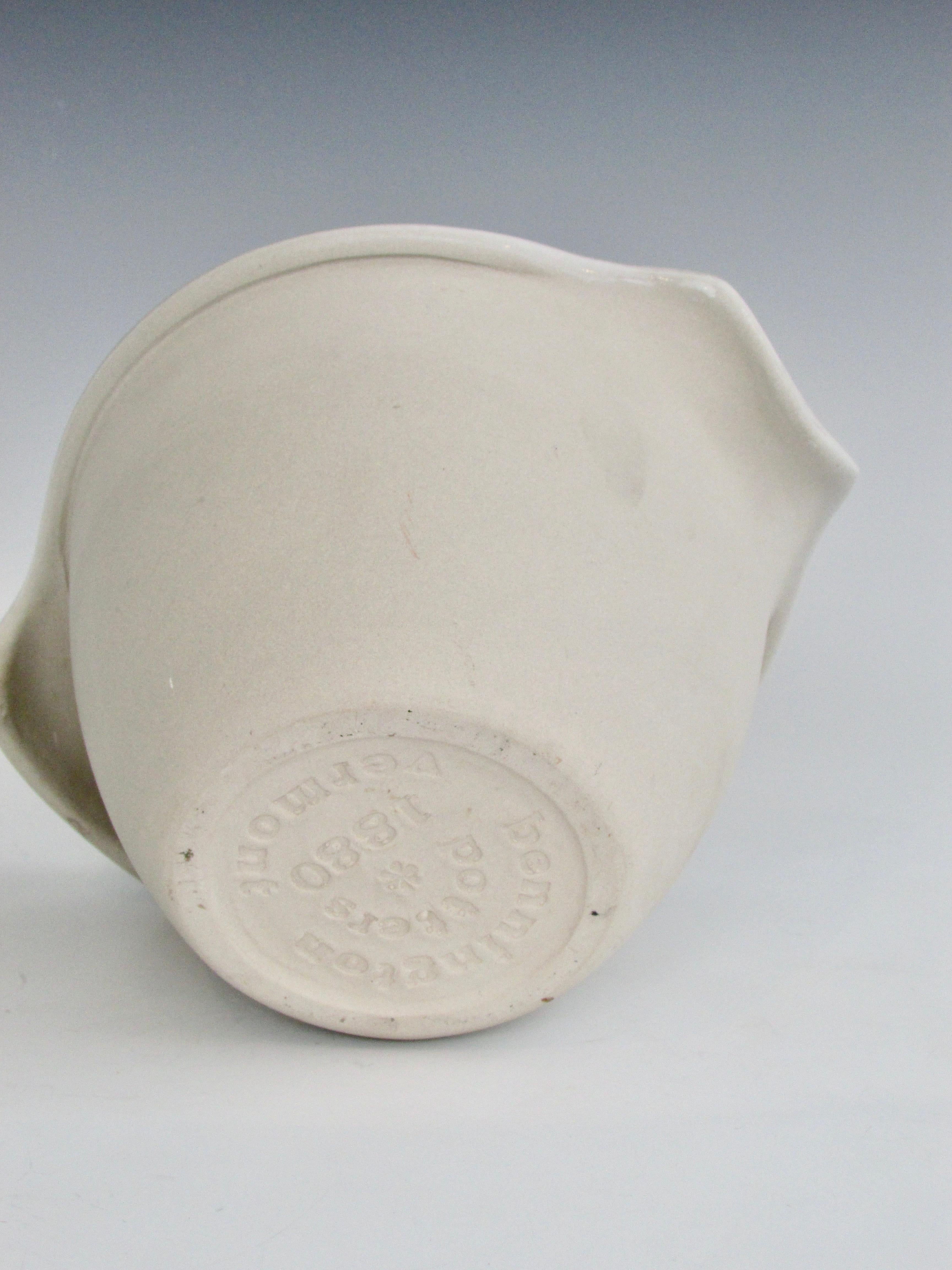 Batterschale aus Bennington Pottery, frühe Produktion (Steingut) im Angebot