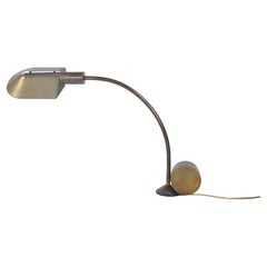 Early Production Cedric Hartman 5DST Counterbalance Table Lamp in Solid Brass