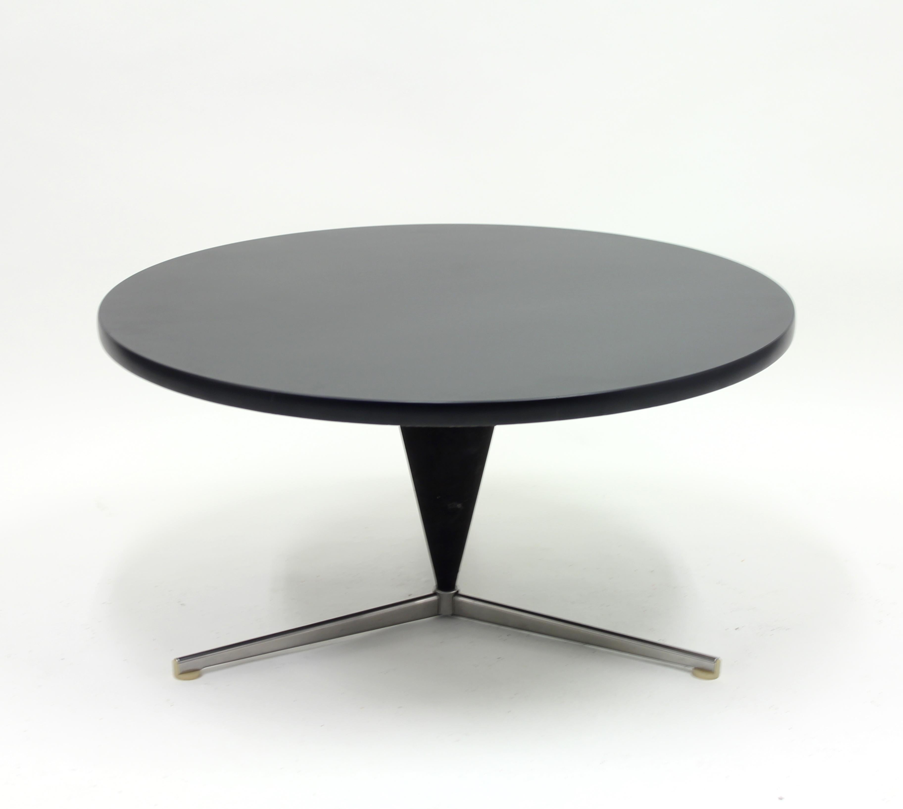 Danish Early production Cone Table by Verner Panton for Plus-Linje, 1950s
