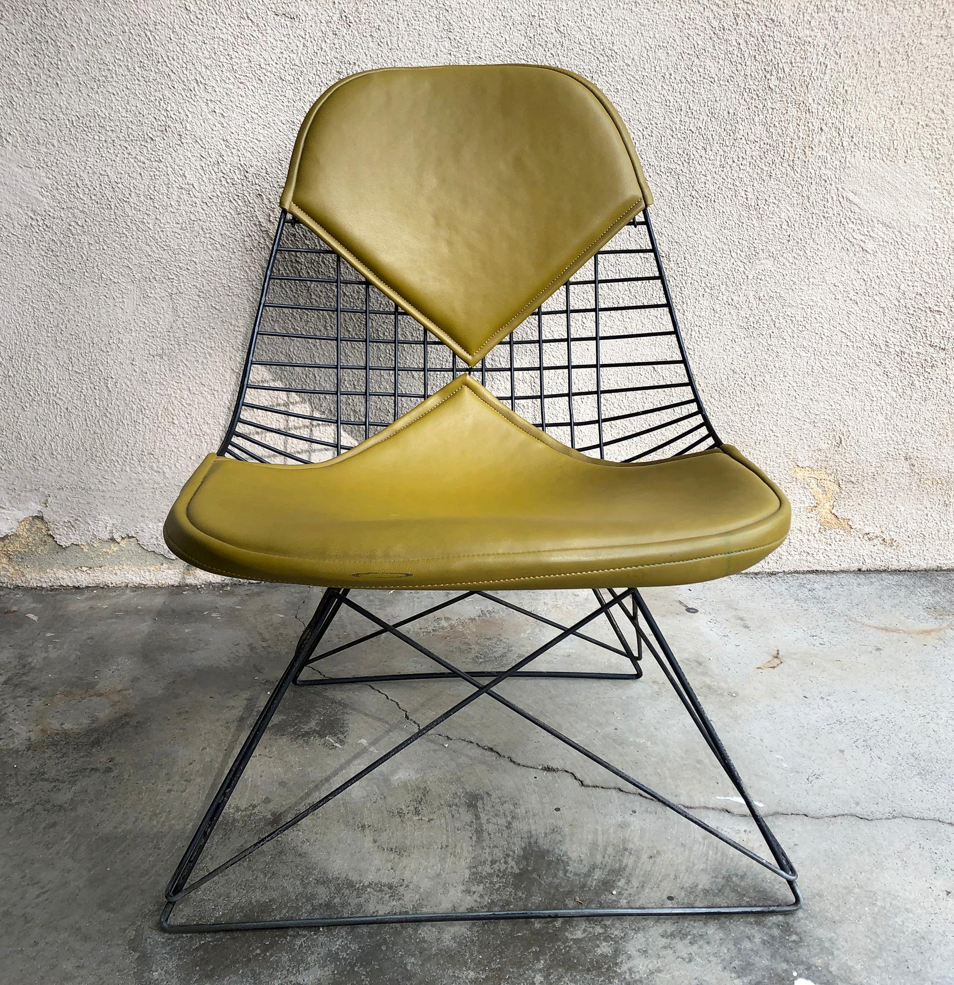 Early Production Eames LKR Wire Chair 5