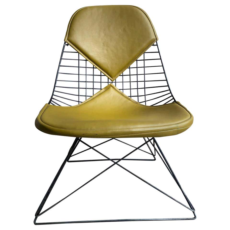 Wire Shell Chair Charles Eames DKR Wire Chair 1950's at 1stDibs
