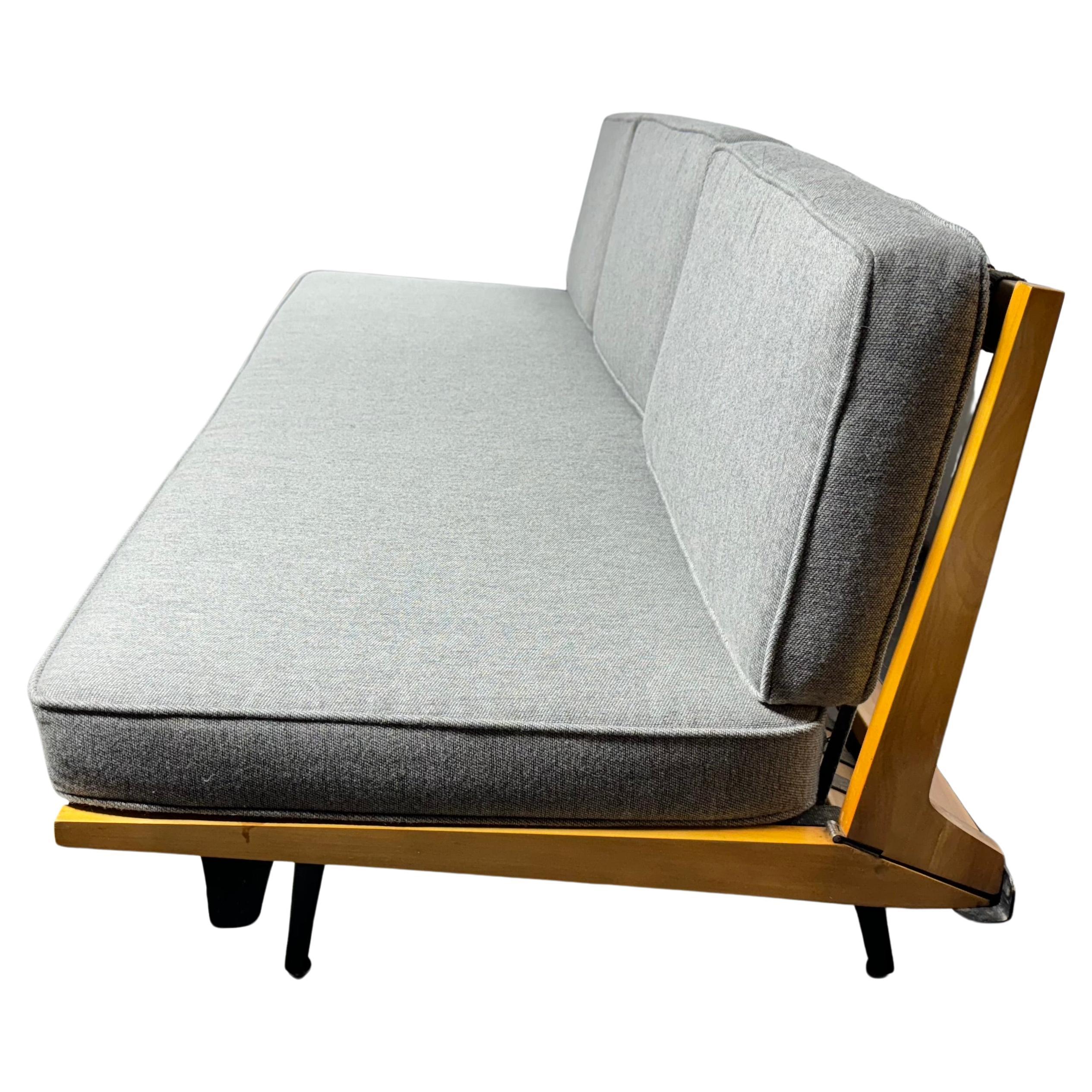 Sofa modulaire à cadre en acier George Nelson/Herman Miller, première production