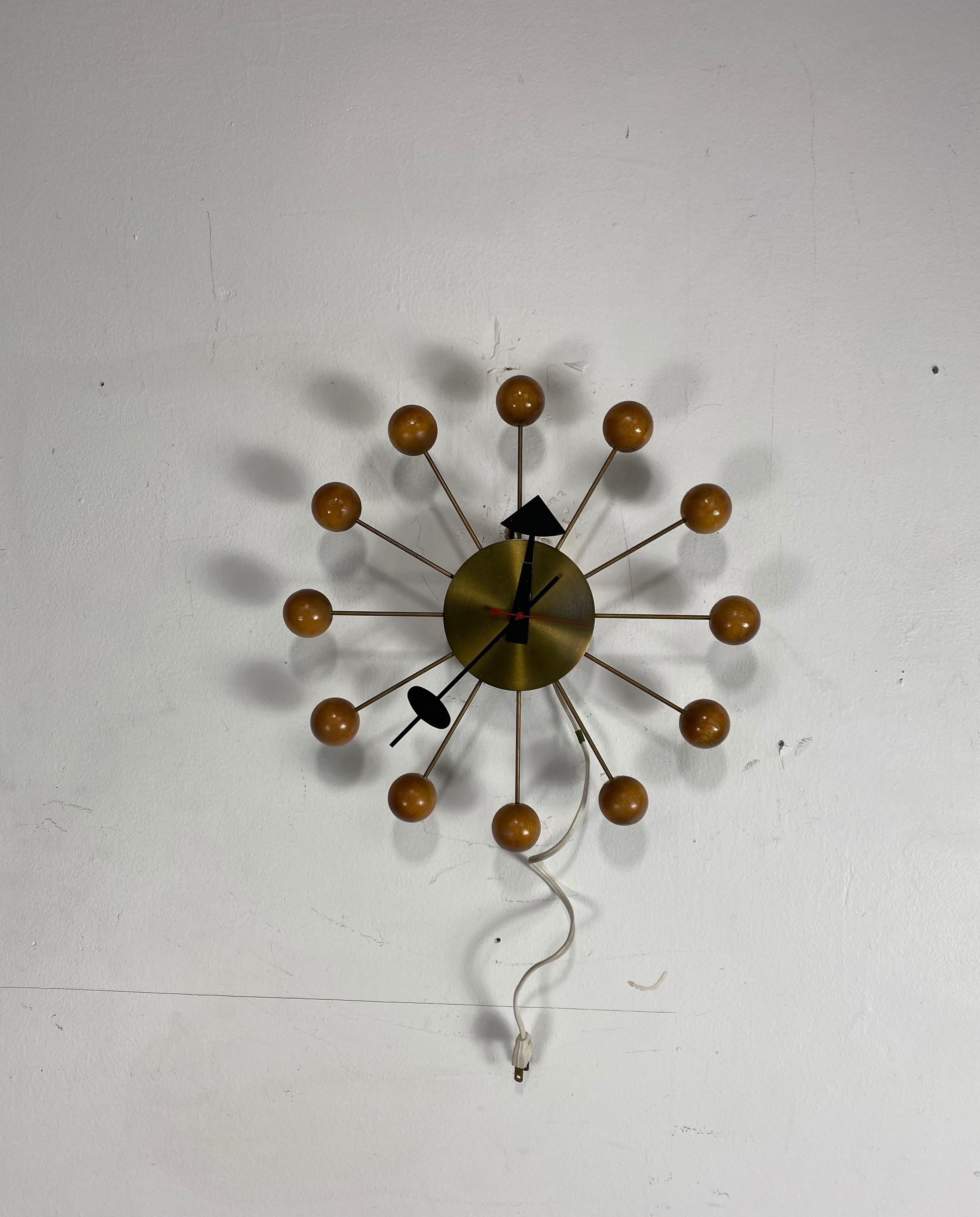howard miller ball clock