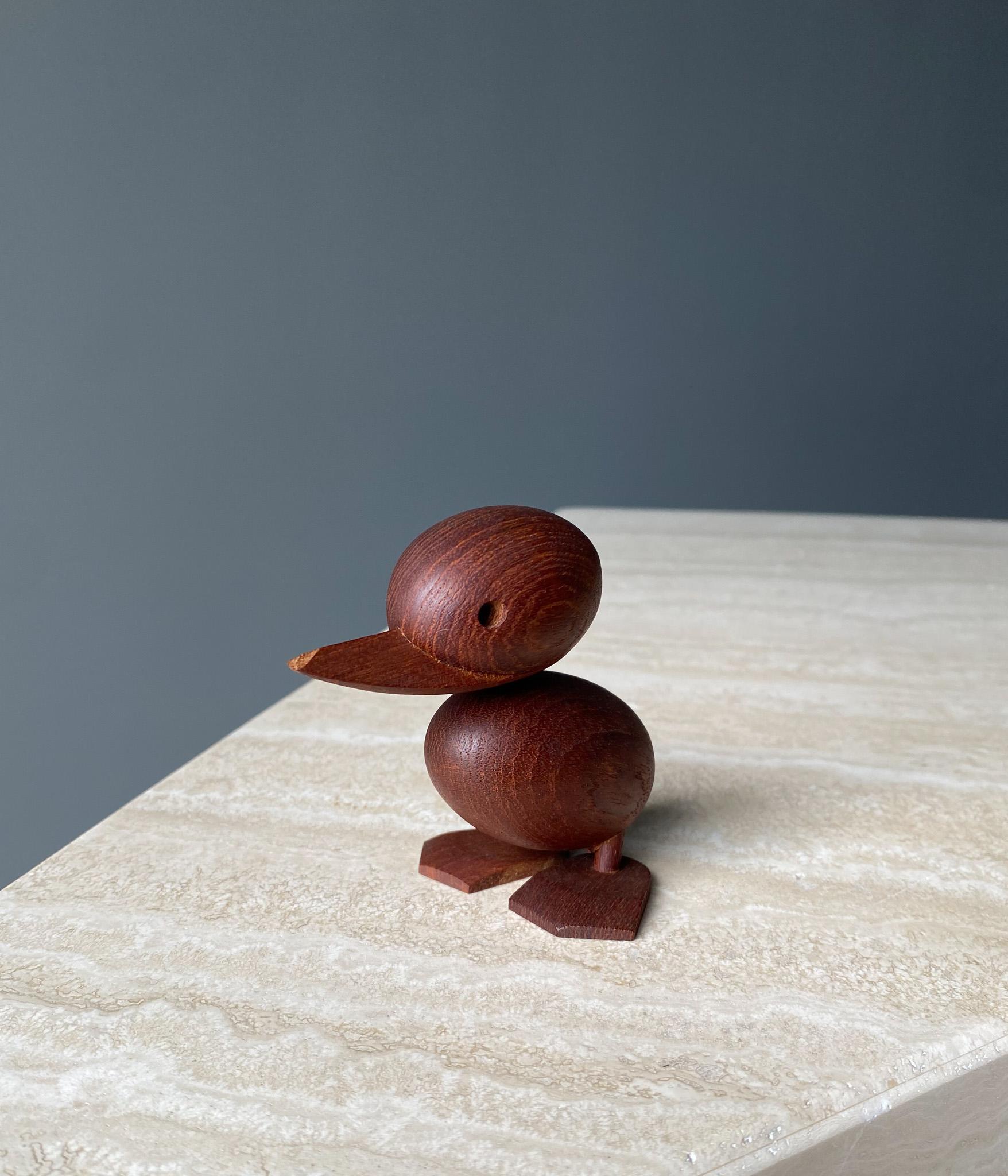 Scandinavian Modern Early Production Hans Bølling Teak Duckling, Denmark, 1950s