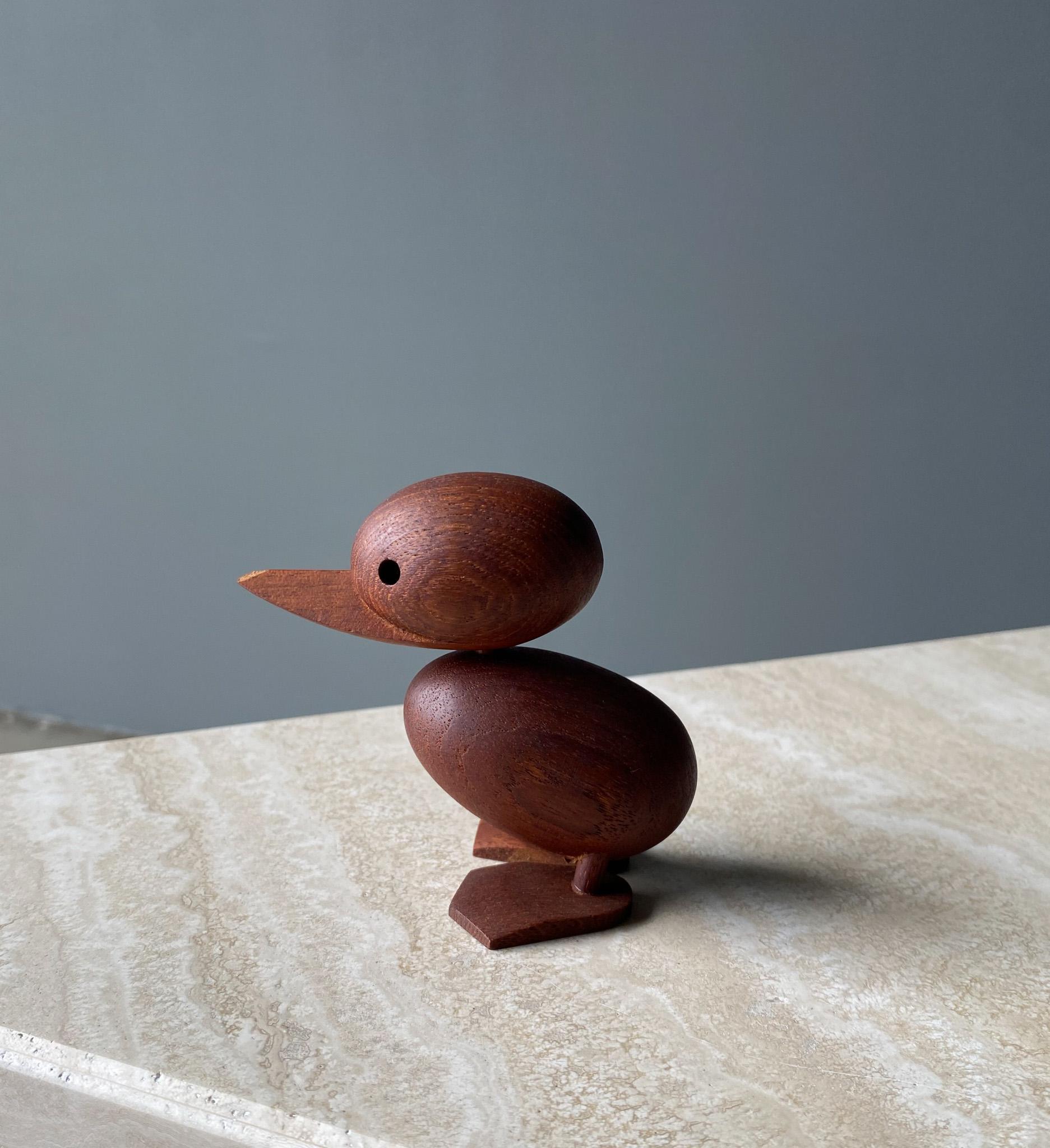 Danish Early Production Hans Bølling Teak Duckling, Denmark, 1950s