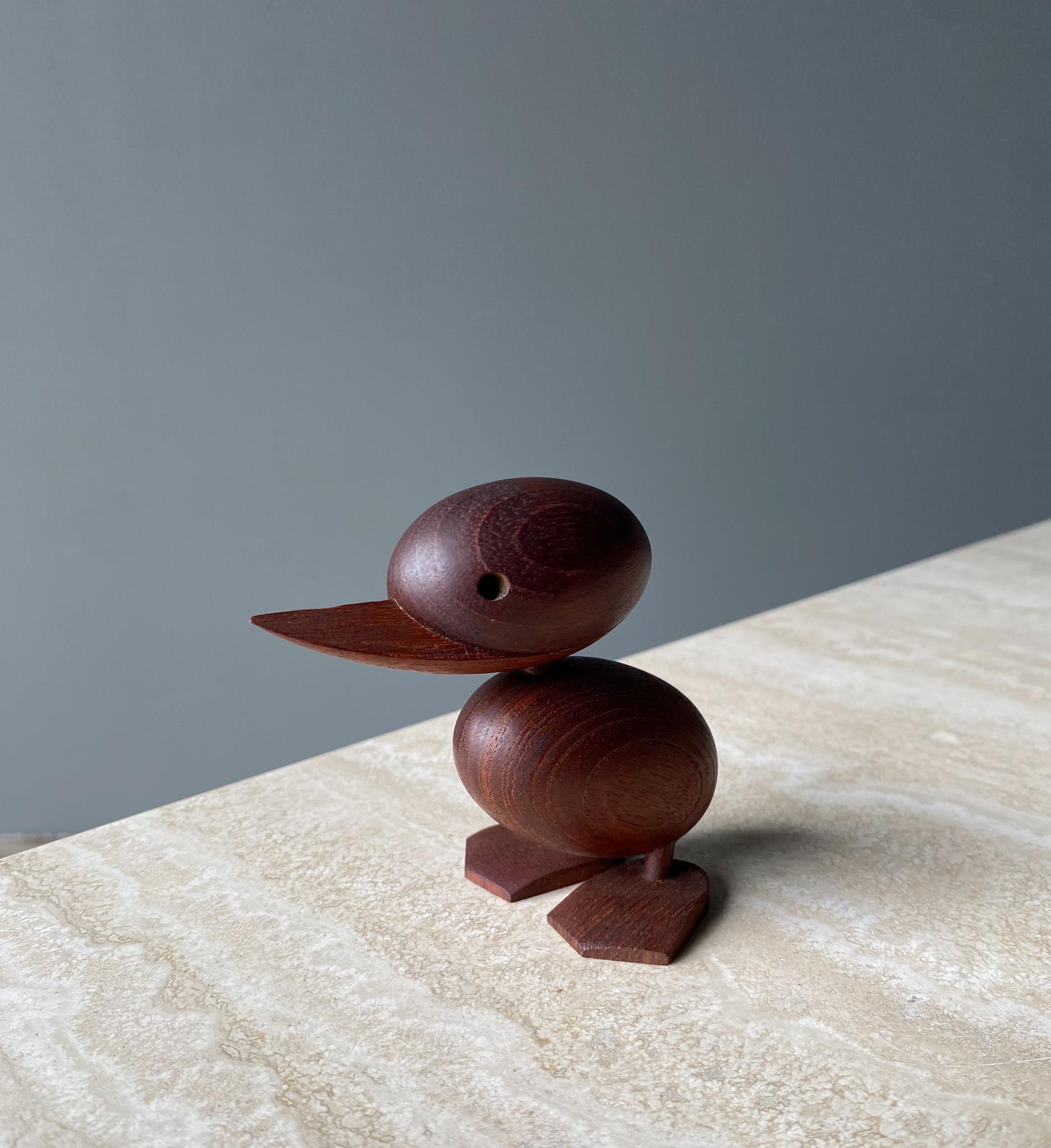 Danish Early Production Hans Bølling Teak Duckling, Denmark, 1950s