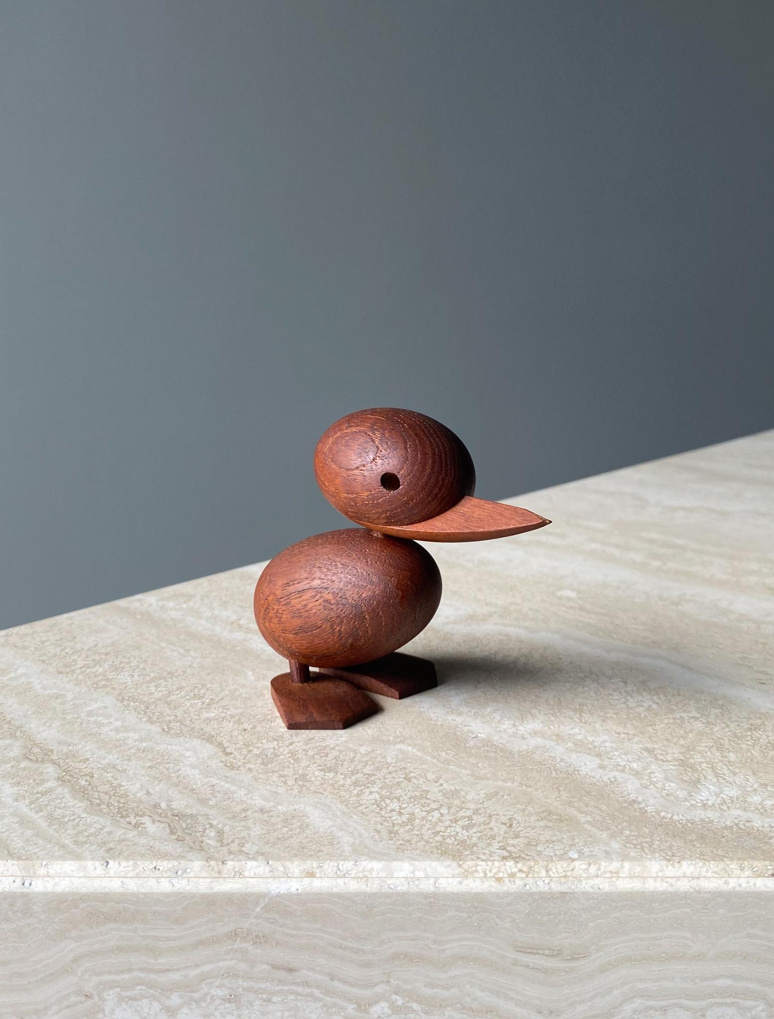 Early Production Hans Bølling Teak Duckling, Denmark, 1950s 1