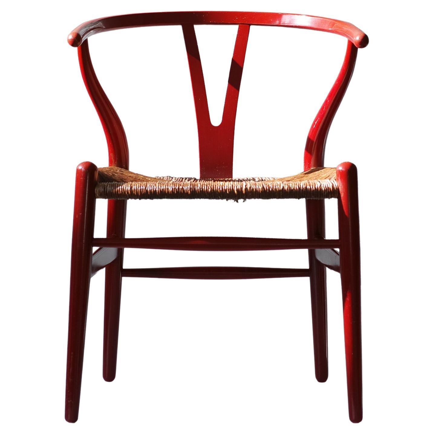 Early Production Hans Wegner CH24 Wishbone Chair