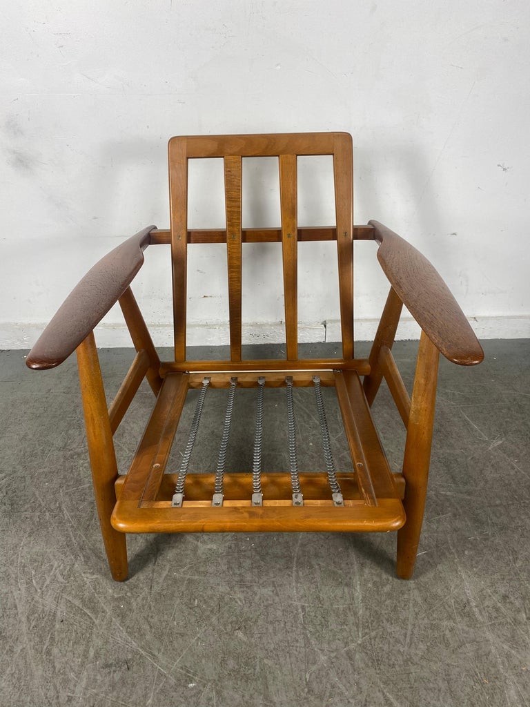 Early Production Hans Wegner Getama GE-240 Lounge Chair / Denmark