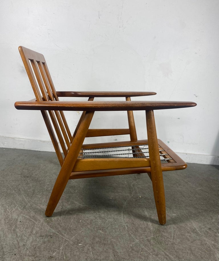 Early Production Hans Wegner Getama GE-240 Lounge Chair / Denmark