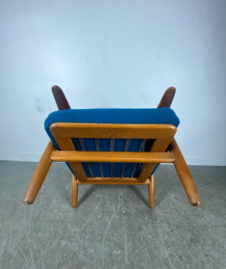 Early Production Hans Wegner Getama GE-240 Lounge Chair / Denmark